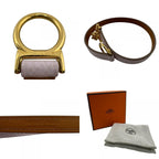 Hermes Croisier Double Tour Bracelet Pink — view 8