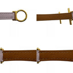 Hermes Croisier Double Tour Bracelet Pink — view 7