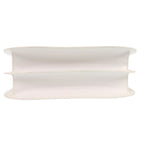 Celine 1 Vintage Gold Leather White One Shoulder Bag — view 4