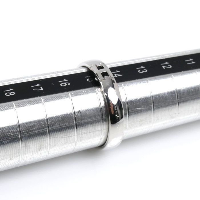Hermes 18K White Gold Hera Cles Ring 55 — view 7