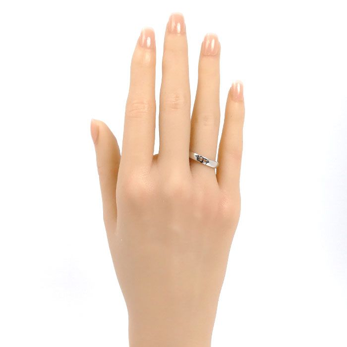 Hermes 18K White Gold Hera Cles Ring 55 — view 8