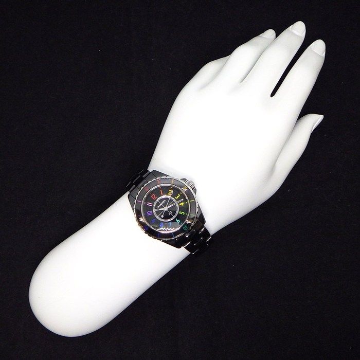Chanel Watch Electro World Limited Pieces Multicolor Index Black — view 8