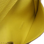 Hermes Bearn Card Case Business Holder Chevre Leather Lime — view 6