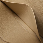 Hermes Remix Card Case L-shape Zipper Strap Leather Beige Silver — view 7
