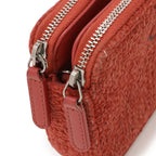 Chanel de Ville Chain Wallet Long 2-Way Shoulder Bag Pochette Clutch Velour — view 4