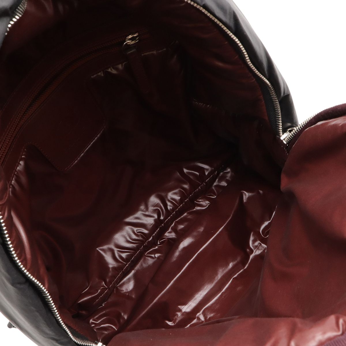 Chanel Coco Cocoon Backpack Quilted Nylon Leather Black — view 7