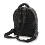 Chanel Coco Cocoon Backpack Quilted Nylon Leather Black — view 2