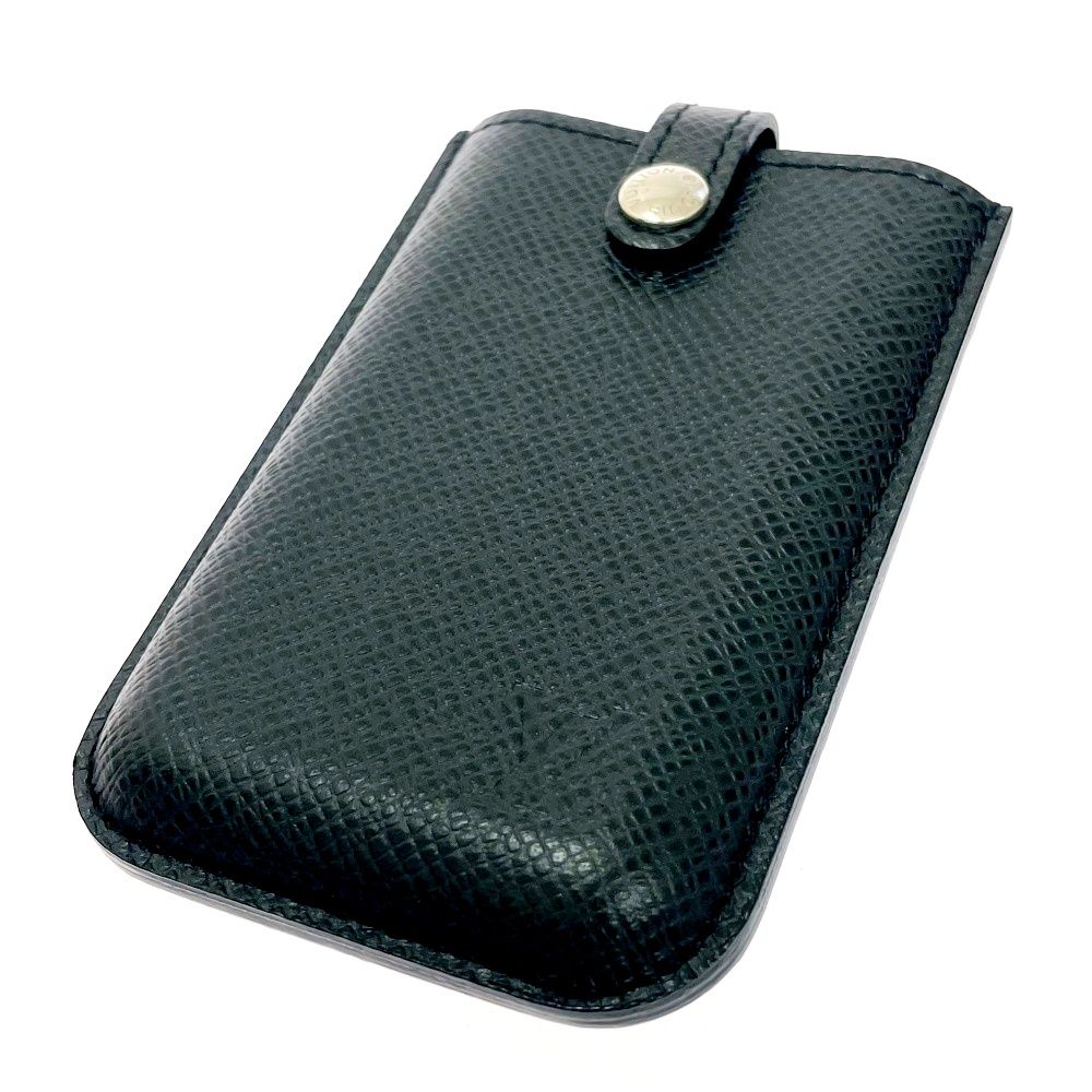 Louis Vuitton Taiga Porto Business Card Holder Black — view 4