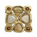 Chanel Brooch CC Logo Coco Rhinestone Faux — view 2