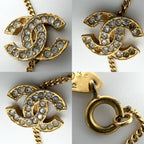 Chanel Bracelet Triple CC Logo Coco Gold — view 7