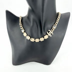 Chanel Necklace Adjuster CC Logo Choker — view 2