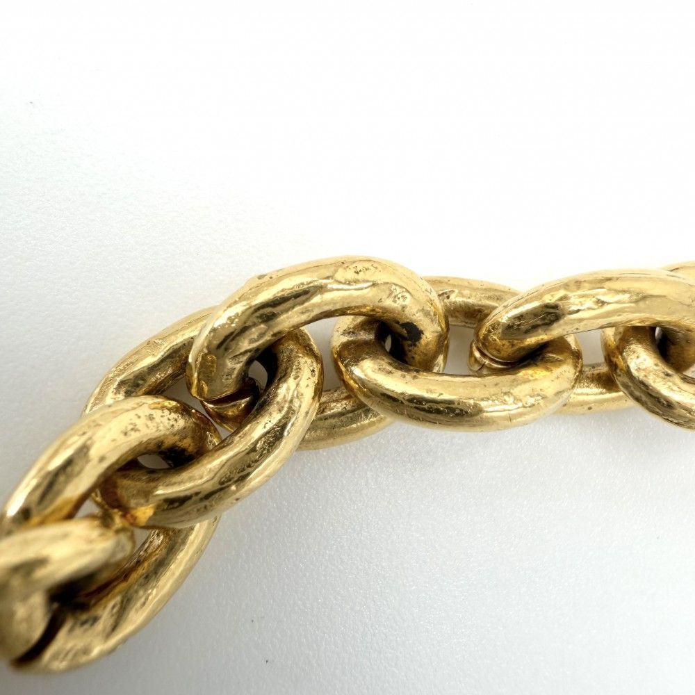 Chanel Necklace Long Round CC Logo Vintage Pendant Accessorie — view 8