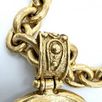 Chanel Necklace Long Round CC Logo Vintage Pendant Accessorie — view 6