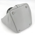 Hermes Handbag Picotin Lock PM Twill Light Blue — view 3