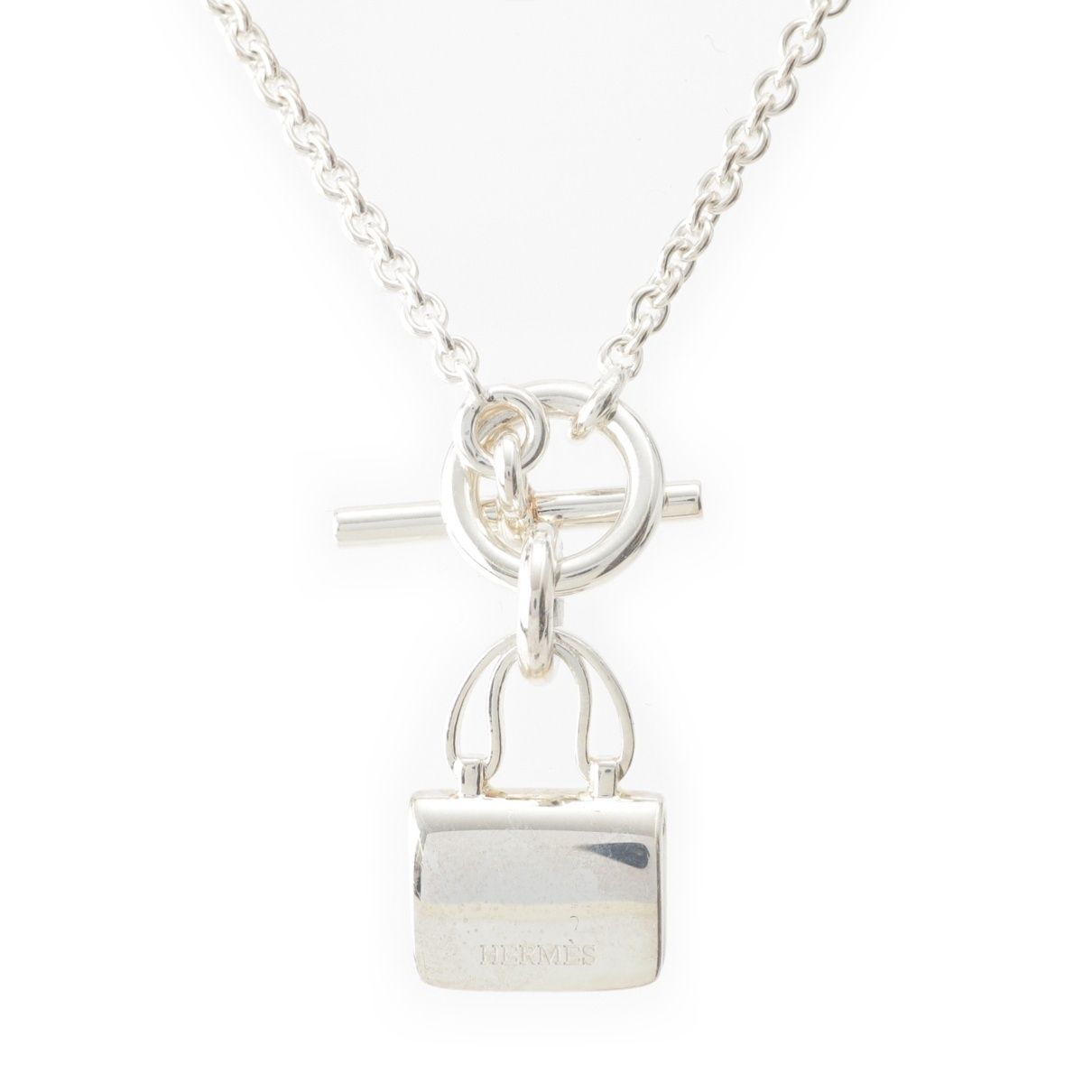 Hermes 925 Constance Amulet Necklace Silver — view 2