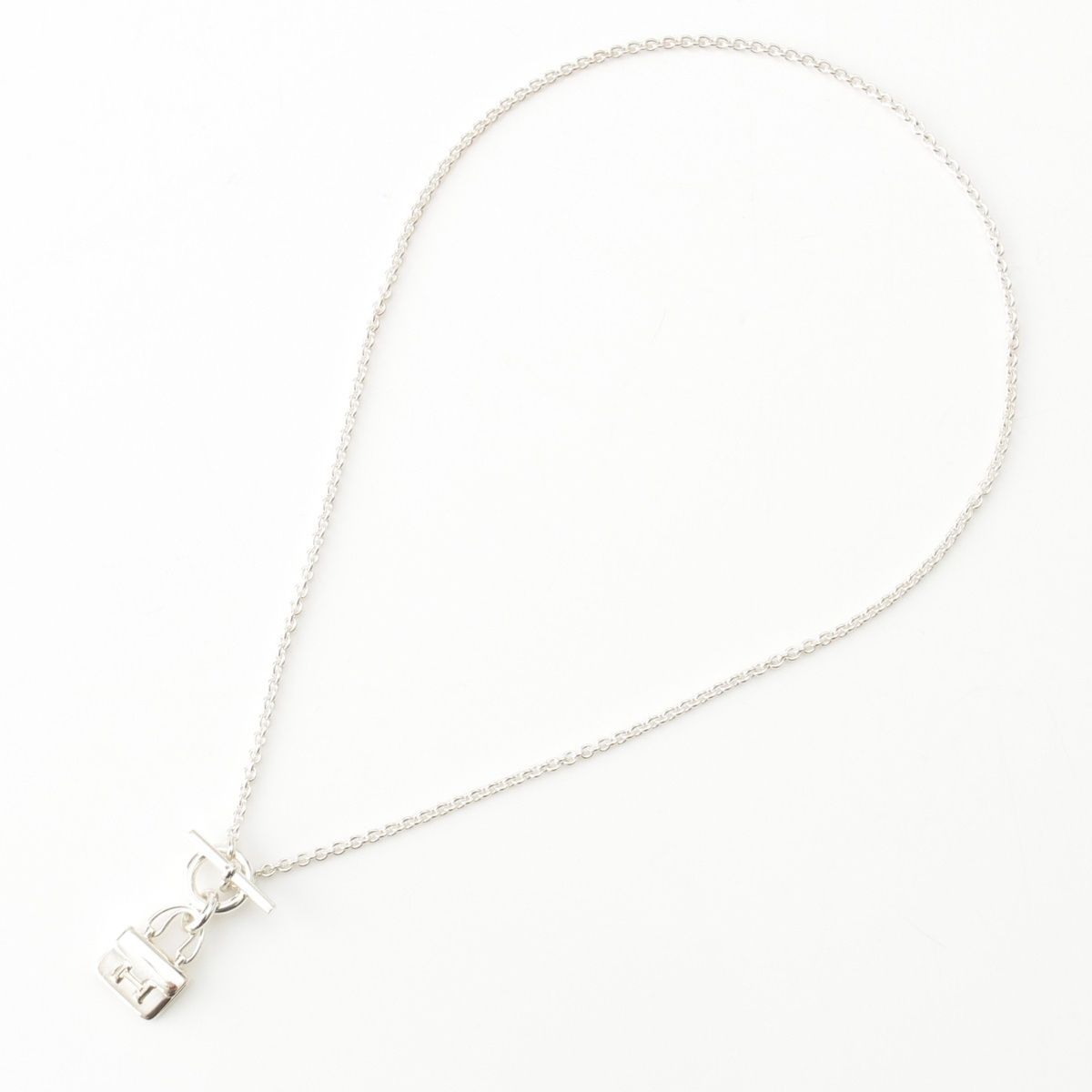 Hermes 925 Constance Amulet Necklace Silver — view 3