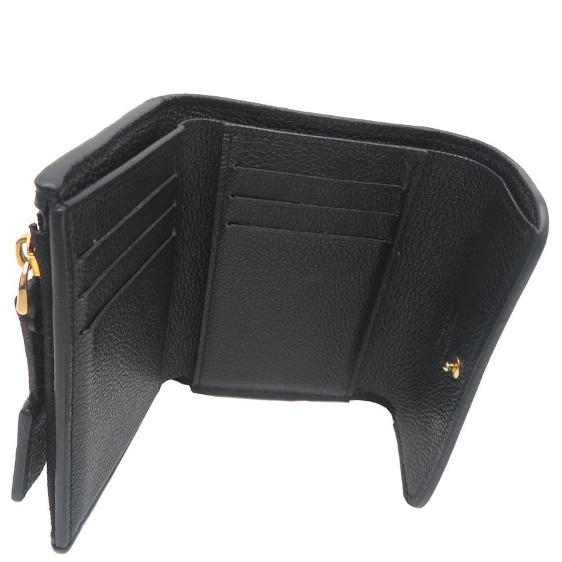 Louis Vuitton Trifold Wallet Black M — view 5