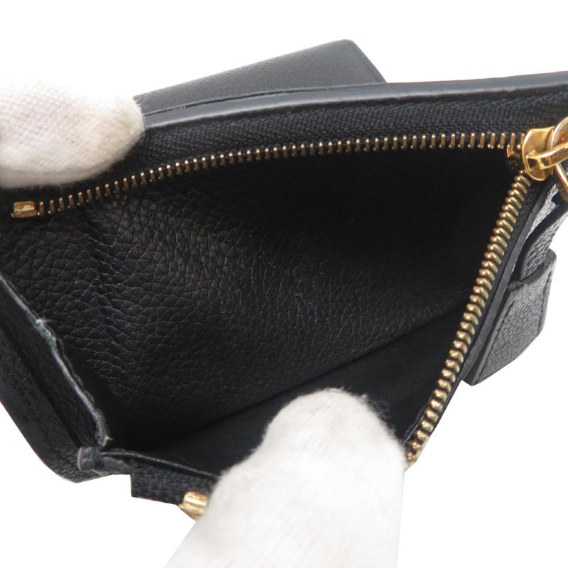 Louis Vuitton Trifold Wallet Black M — view 7