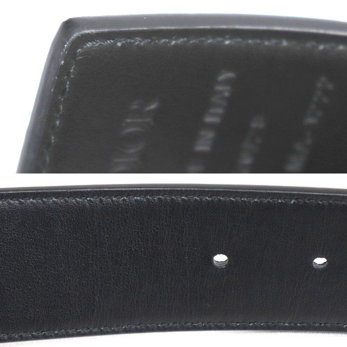 Dior CD Diamond Belt Black 70 28 — view 5