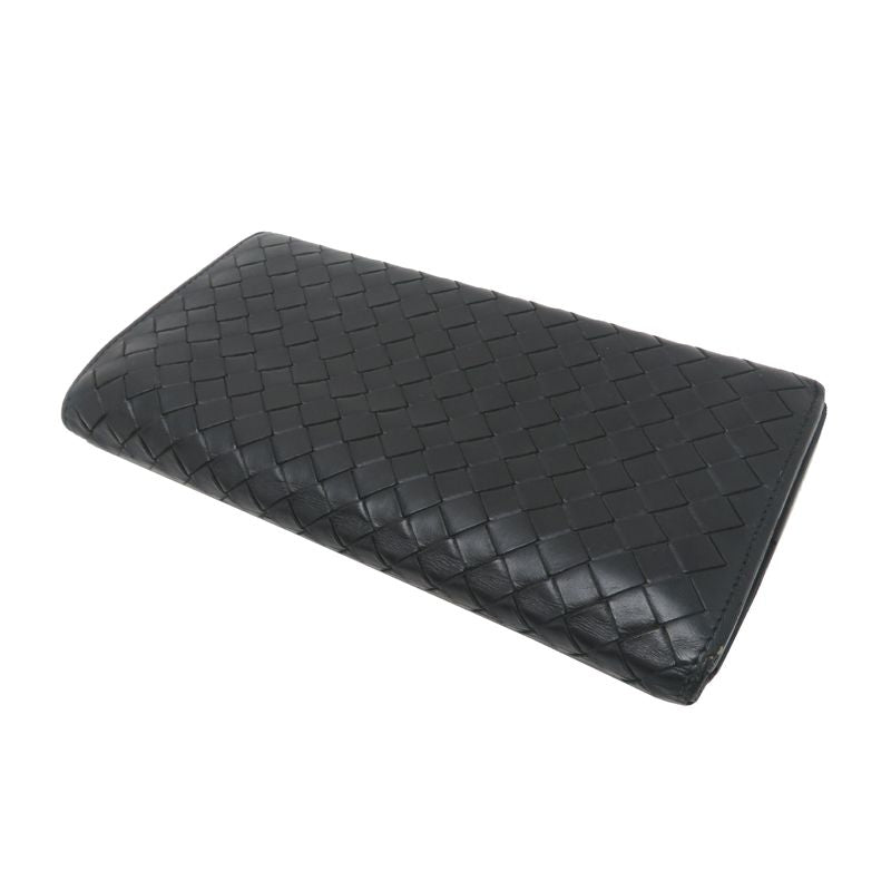 Bottega Veneta Long Wallet Leather Black — view 4