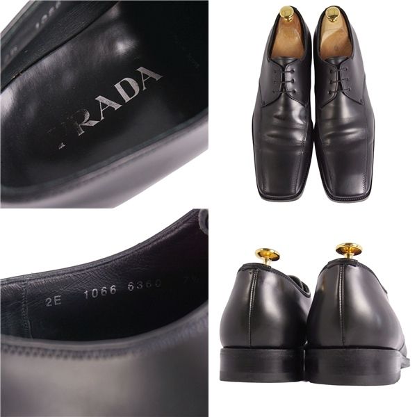 Prada Leather Shoes Davis Business — view 9
