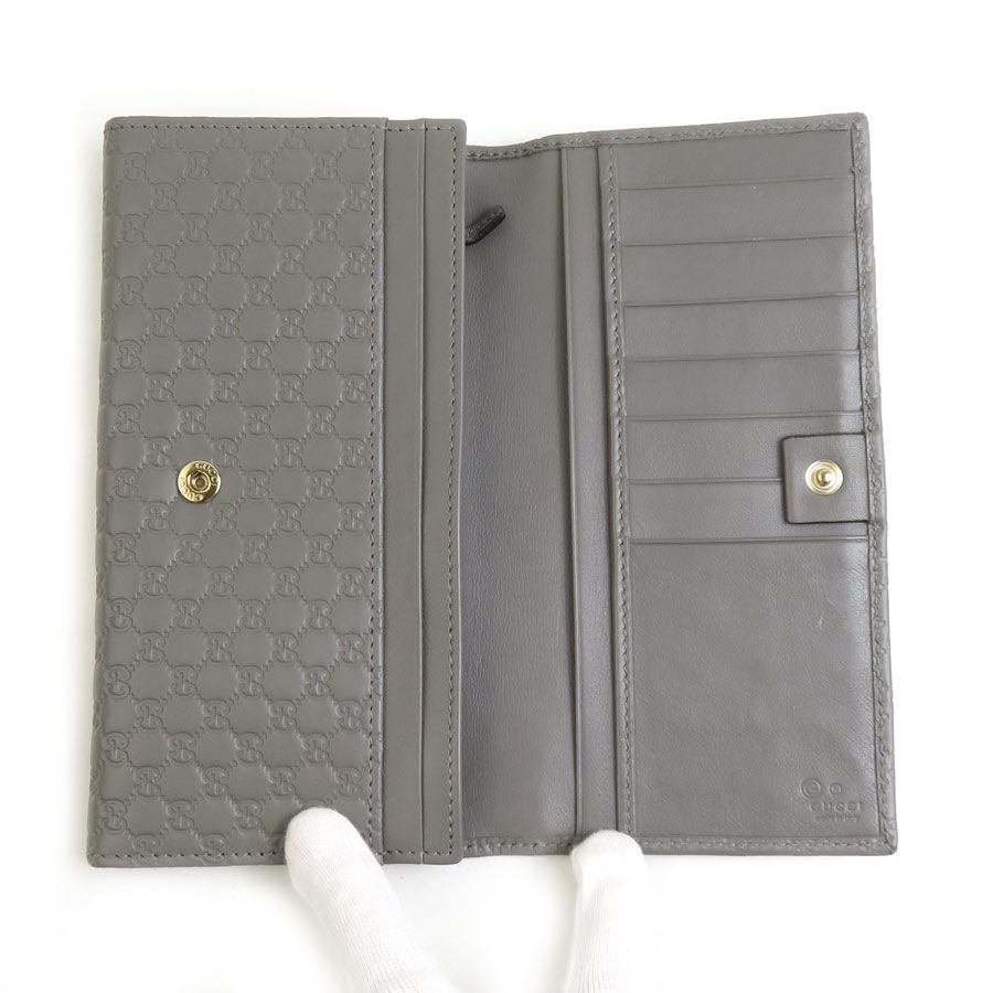 Gucci Long Wallet Micro Guccissima — view 3