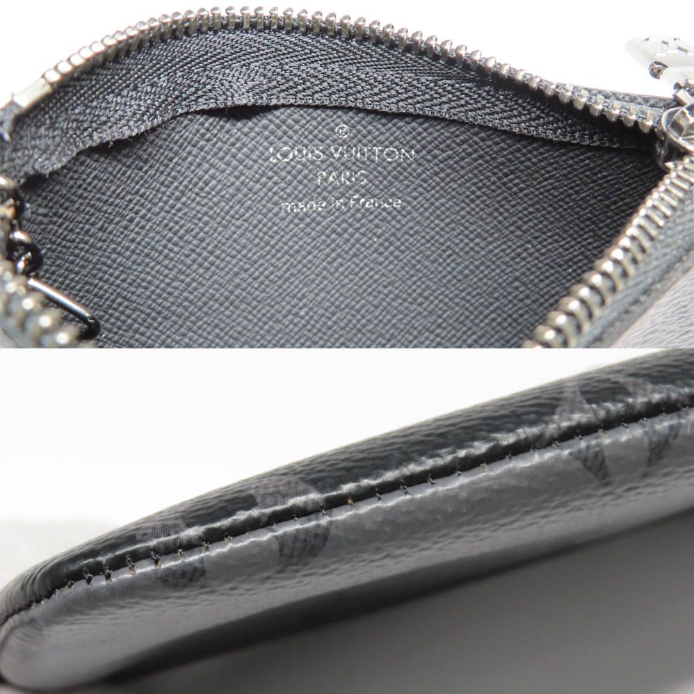 Louis Vuitton Card Key Case Pochette Cles Monogram Eclipse — view 6