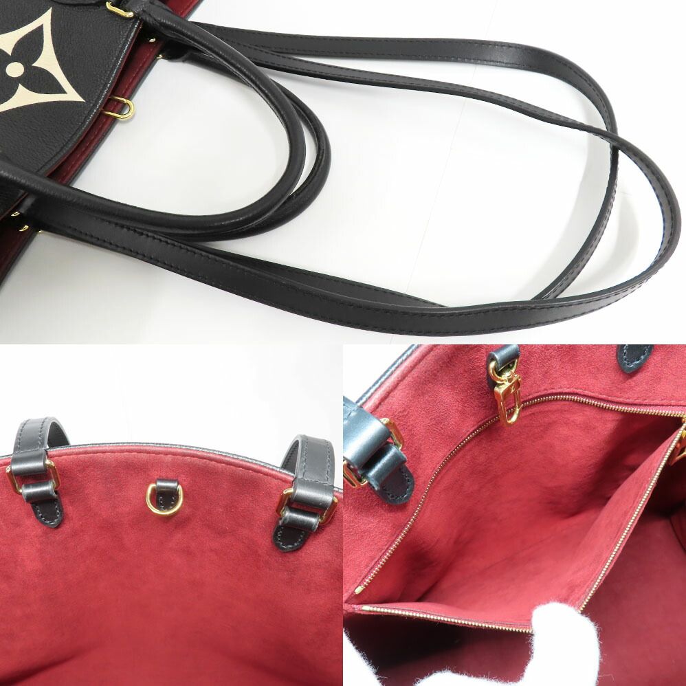 Louis Vuitton On The Go GM Bicolor Monogram Empreinte Tote — view 7