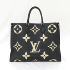 Louis Vuitton On The Go GM Bicolor Monogram Empreinte Tote — view 2