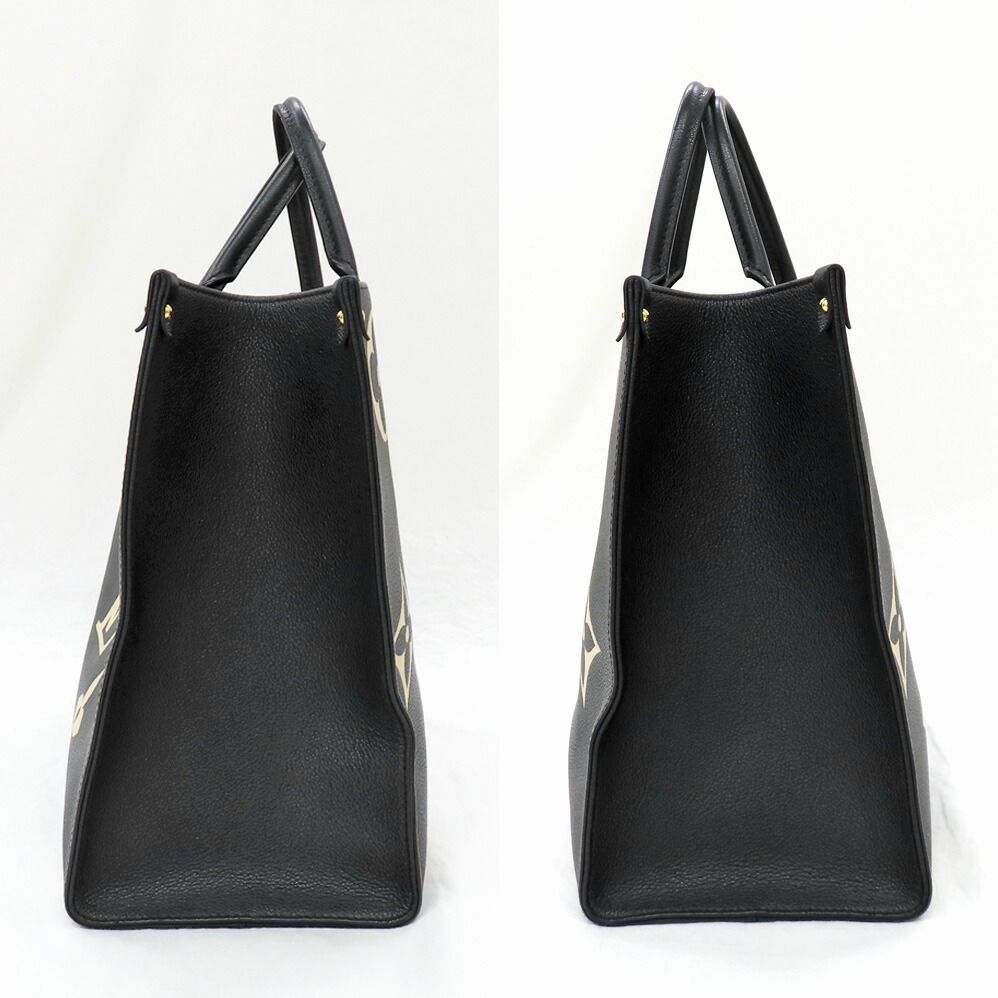 Louis Vuitton On The Go GM Bicolor Monogram Empreinte Tote — view 4