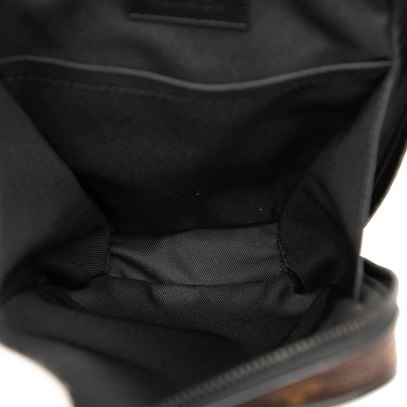 Louis Vuitton Monogram Solar Ray Utility Side Bag Brown Black Leather — view 4