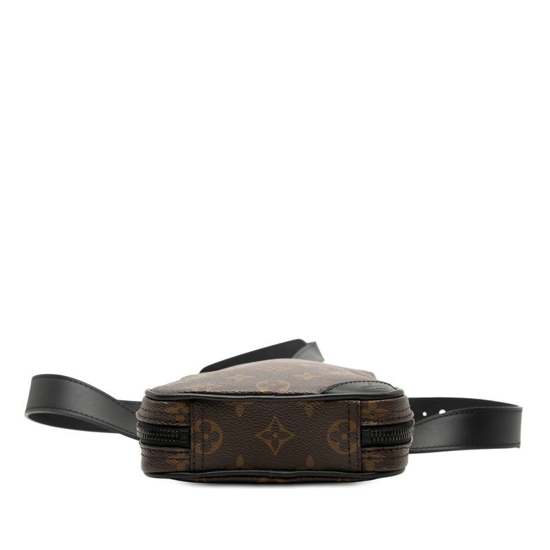 Louis Vuitton Monogram Solar Ray Utility Side Bag Brown Black Leather — view 3