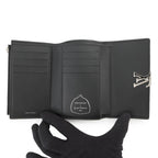 Louis Vuitton Trifold Wallet Taurillon Leather Painted Dots LV Yk Noir Black Multicolor — view 4