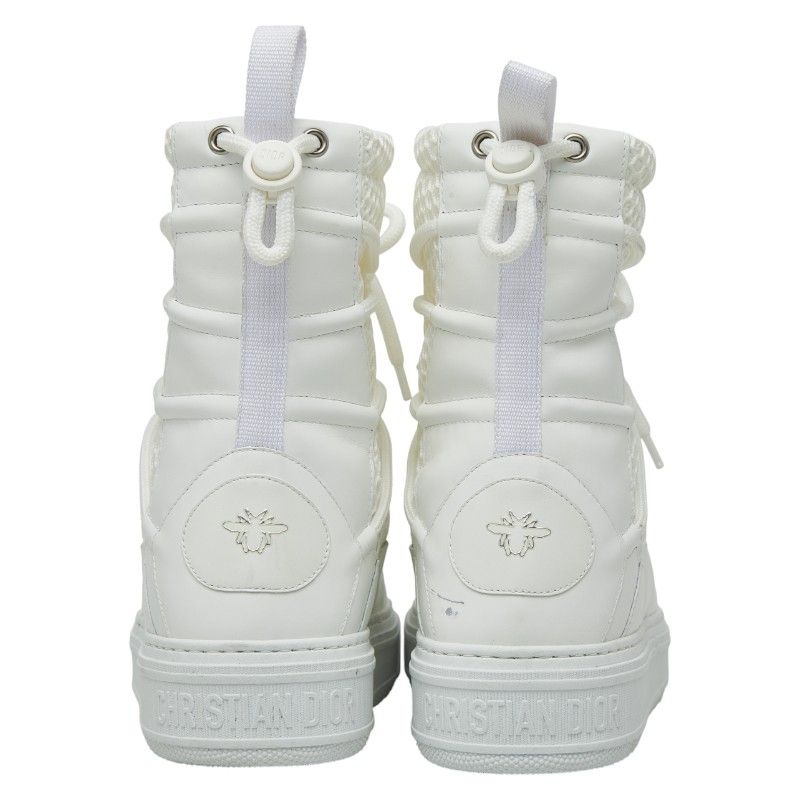 Dior Boots 36 White Leather Fabric — view 4