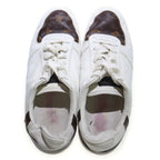 Louis Vuitton Rivoli Line Monogram Leather Lace Up Sneakers — view 4