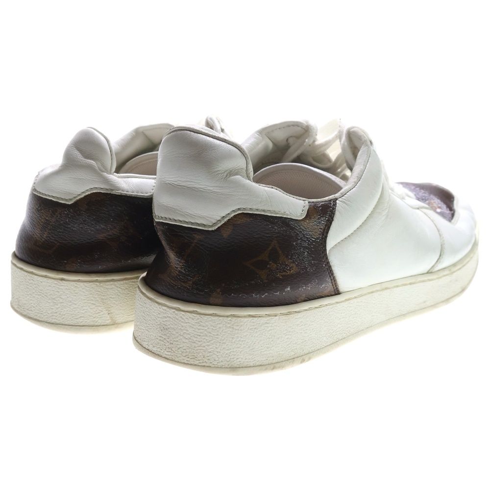 Louis Vuitton Rivoli Line Monogram Leather Lace Up Sneakers — view 3