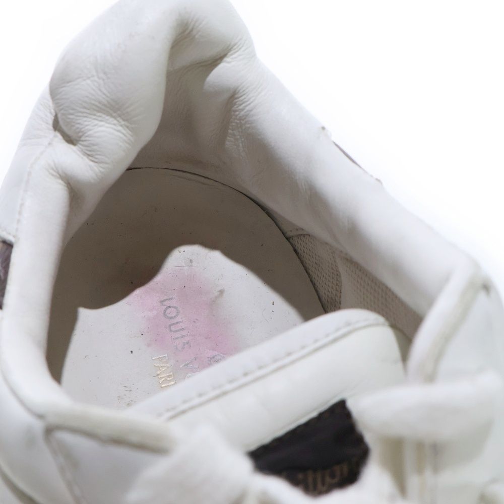 Louis Vuitton Rivoli Line Monogram Leather Lace Up Sneakers — view 6
