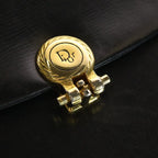 Dior Christian Chain Shoulder Bag Black Leather Vintage — view 6
