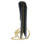 Dior Christian Chain Shoulder Bag Black Leather Vintage — view 3