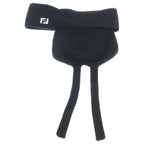 Fendi Earmuffs FF Logo Wool Knit Ear Muffs Black Apwo — view 3