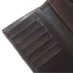 Chanel Quilted Trifold Wallet Long Caviar Leather Black Gold — view 5