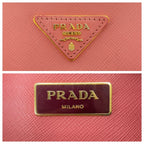 Prada Galleria Saffiano Pink Gold Leather Tote — view 4