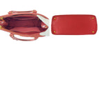 Prada Galleria Saffiano Pink Gold Leather Tote — view 9