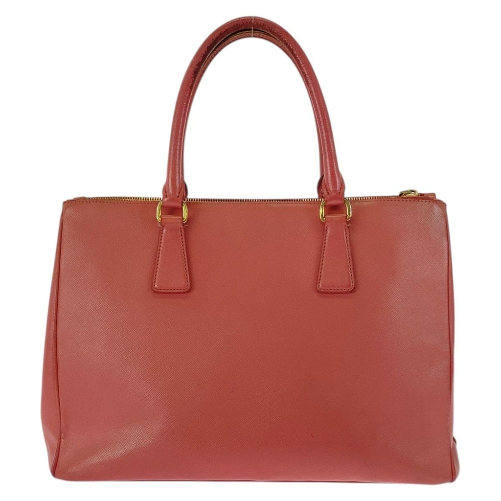 Prada Galleria Saffiano Pink Gold Leather Tote — view 2