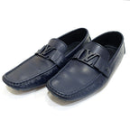 Louis Vuitton Monte Carlo Line Loafers Navy Series Epi Leather Uk9 — view 2
