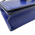 Loewe Shoulder Bag Leather Barcelona Blue — view 4