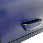 Loewe Shoulder Bag Leather Barcelona Blue — view 8