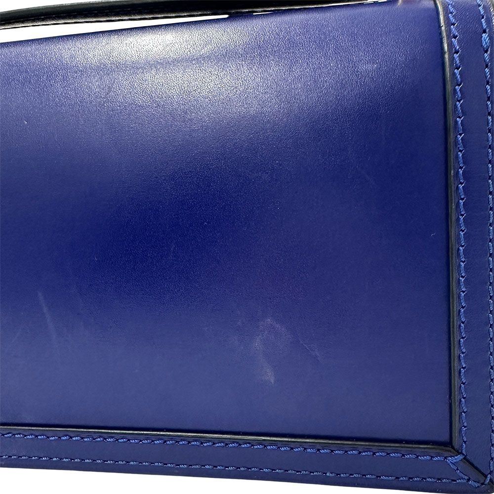 Loewe Shoulder Bag Leather Barcelona Blue — view 6