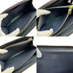 Louis Vuitton Zip Around Zippy Long Wallet Navy — view 8