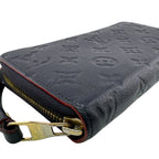 Louis Vuitton Zip Around Zippy Long Wallet Navy — view 5